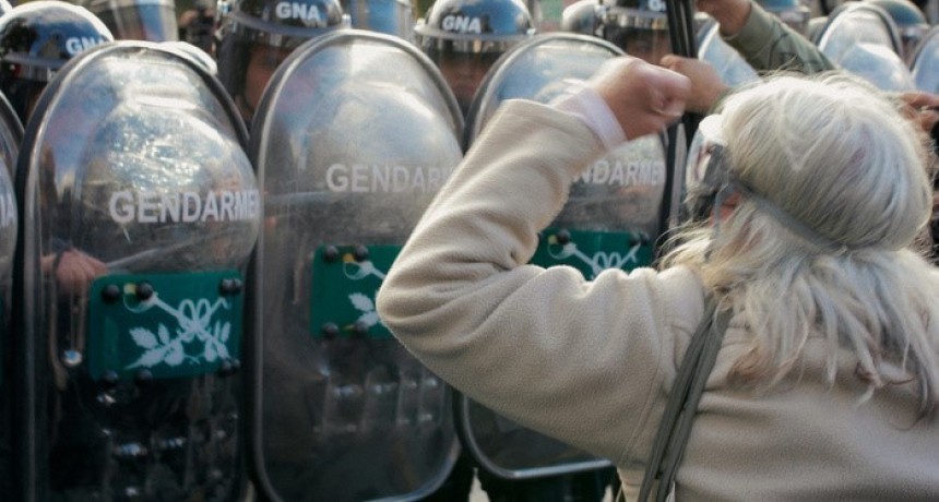 Bullrich vuelve a ordenar la represión de jubilados 