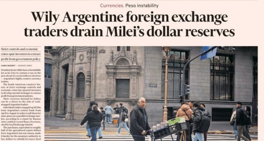 Dura nota del Financial Times sobre la economía argentina