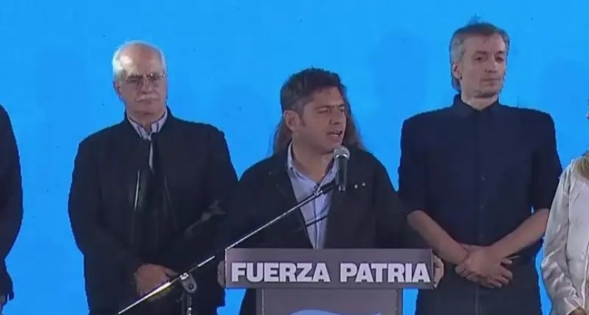 Kicillof, tras el triunfo de Milei en PBA: 