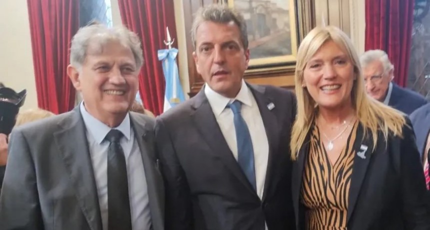 Jorge Romero y Nancy Sand se reunieron con Sergio Massa