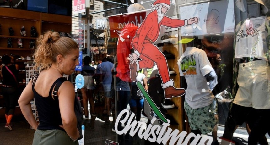 Los comercios en Navidad no la vieron