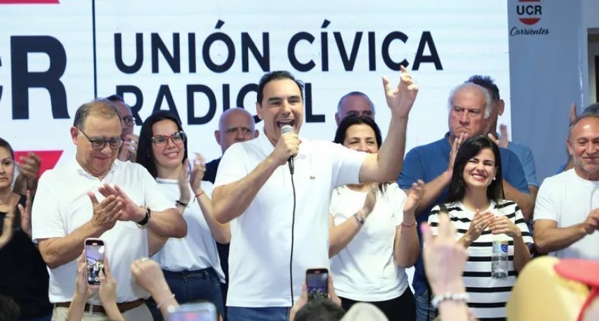 El doblete de Gustavo Valdés: ganó por abandono la interna en Corrientes y ahora va por la UCR