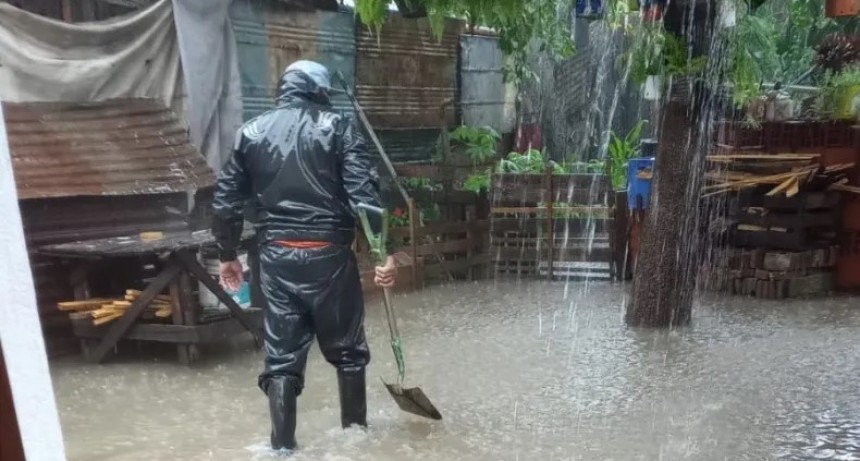 Las lluvias volvieron a golpear a Corrientes en menos de 24 horas
